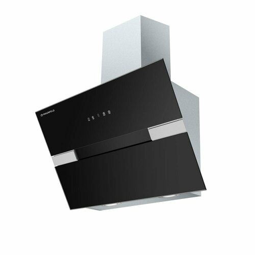 Наклонная вытяжка MAUNFELD MERSEY 60 нержавейкачерное стекло сатин 1799000₽