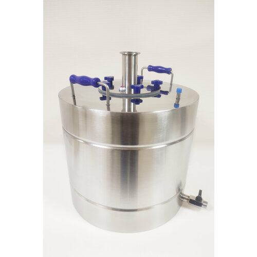 Перегонный куб ГОСТ из нержавейки 17 литров Кламп 15 645200₽