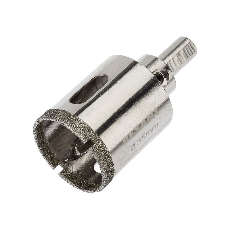 фото Инструменты Kranz Коронка алмазная 35 мм по керамограниту с центровочным сверлом Kranz