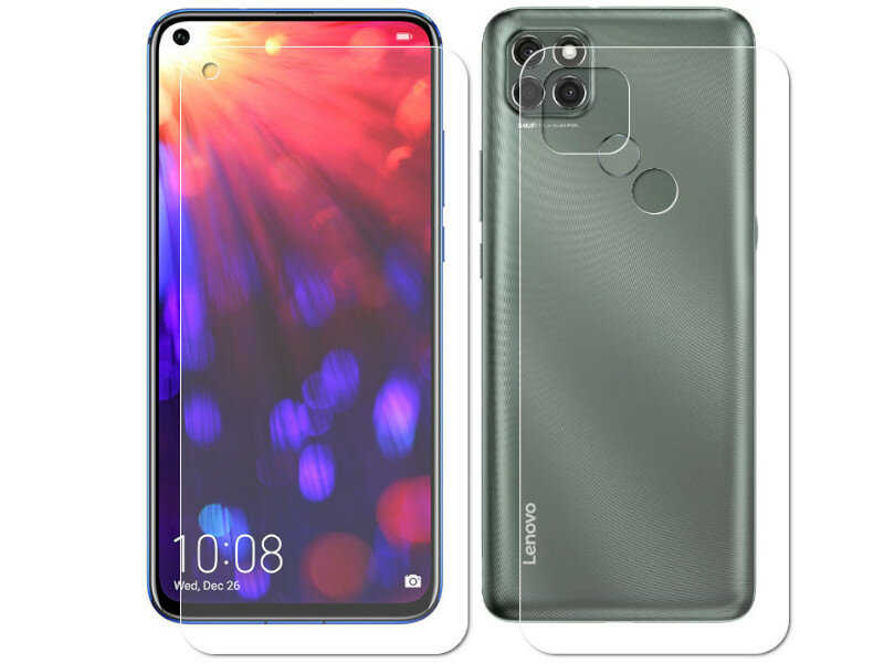 Пленка гидрогелевая LuxCase для Lenovo K12 Pro Front Transparent 86383 - фото №8