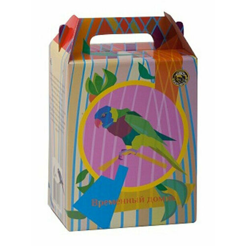 Вака переноска для птиц картонная 1шт 292₽