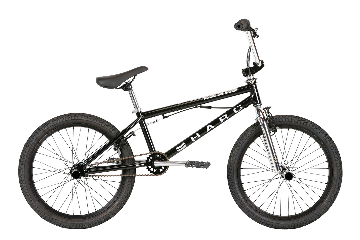 BMX велосипед Haro Shredder Pro DLX 20 (2021) черный Один размер