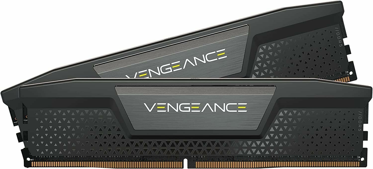 Оперативная память Corsair Vengeance DDR5 6400 (PC5-51200) DIMM 288 pin 32 ГБ (16 ГБ 2 шт.) 1.40 В CL 32 CMK32GX5M2B6400C32 черная