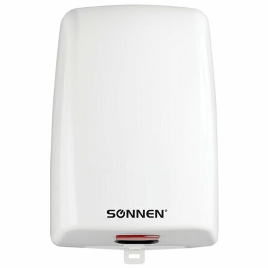 Сушилка для рук Sonnen высокоскоростная HD-FL-2009, 1200Вт, пластиковый корпус, белая, 607959