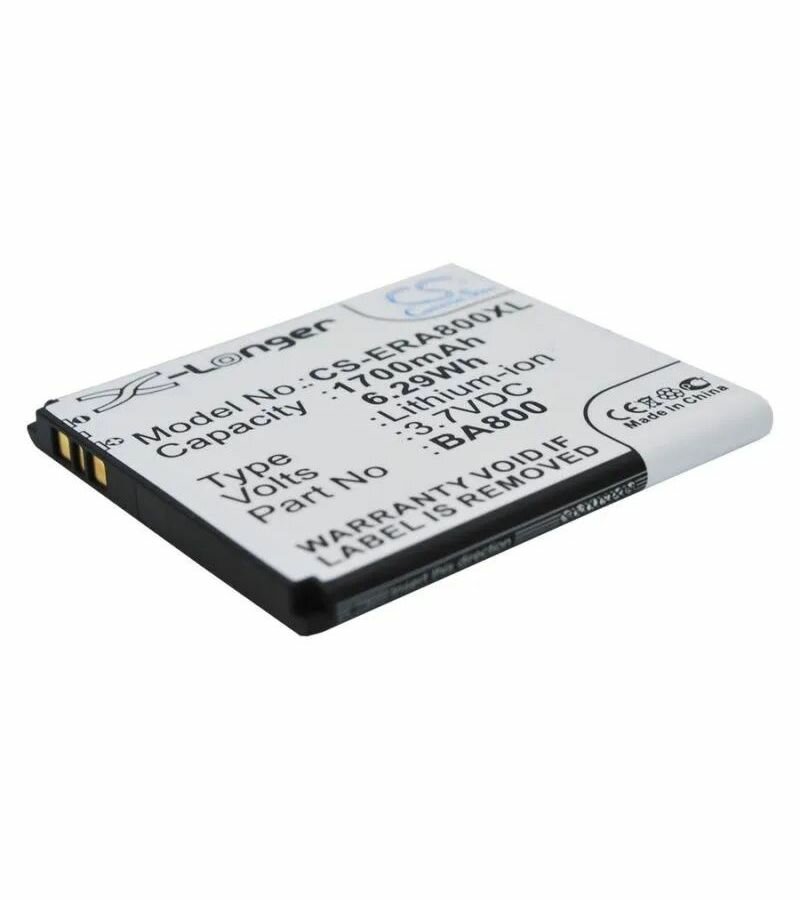 Аккумулятор CameronSino CS-ERA800XL для Sony Xperia Arc HD, Xperia Arc S — фото 4