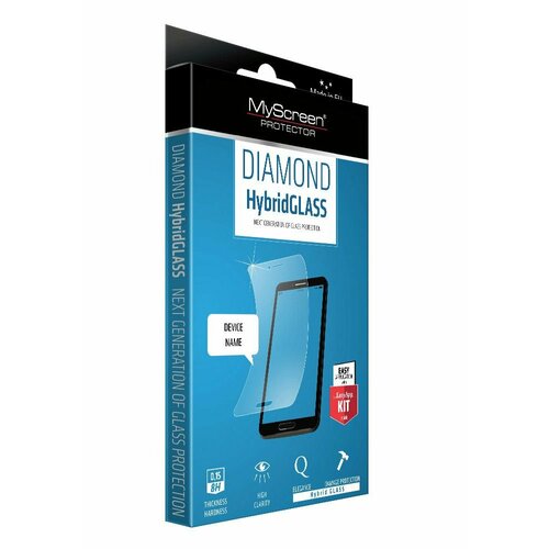 Защитное стекло MyScreen Diamond HybridGLASS EA Kit для Apple iPhone 6/6S, Transparent