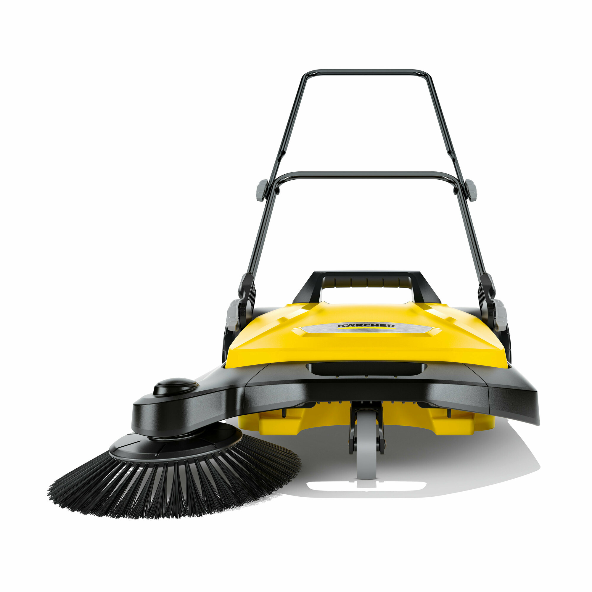 Подметальная машина Karcher S 4 желтый - фото №2