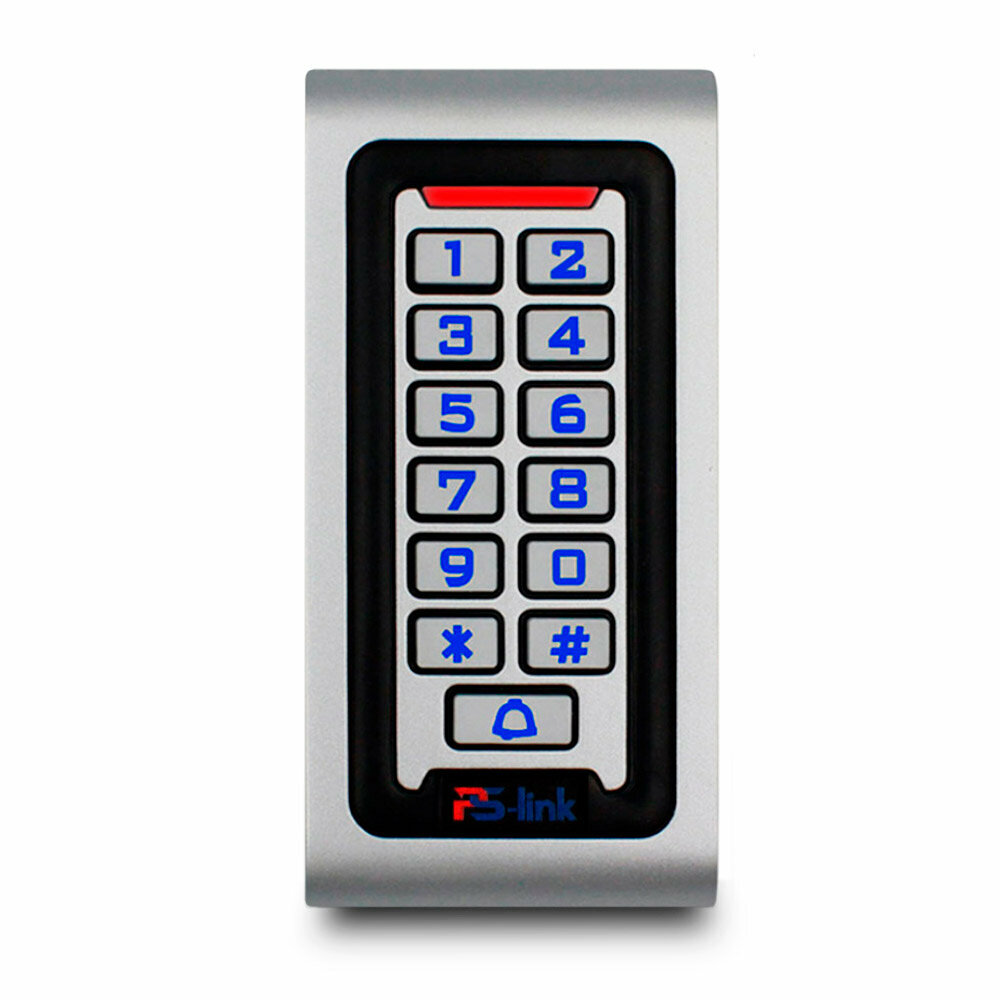 Панель доступа PS-link S601EM-WP с защитой корпуса IP68 и кнопочной клавиатурой