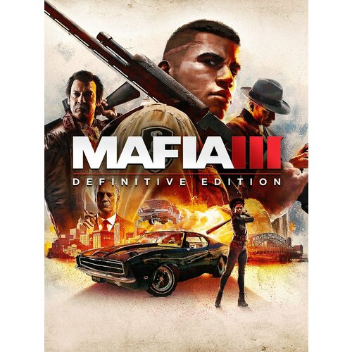 Игра Mafia III Definitive Edition для PC, активация Steam, электронный ключ, русские субтитры и интерфейс