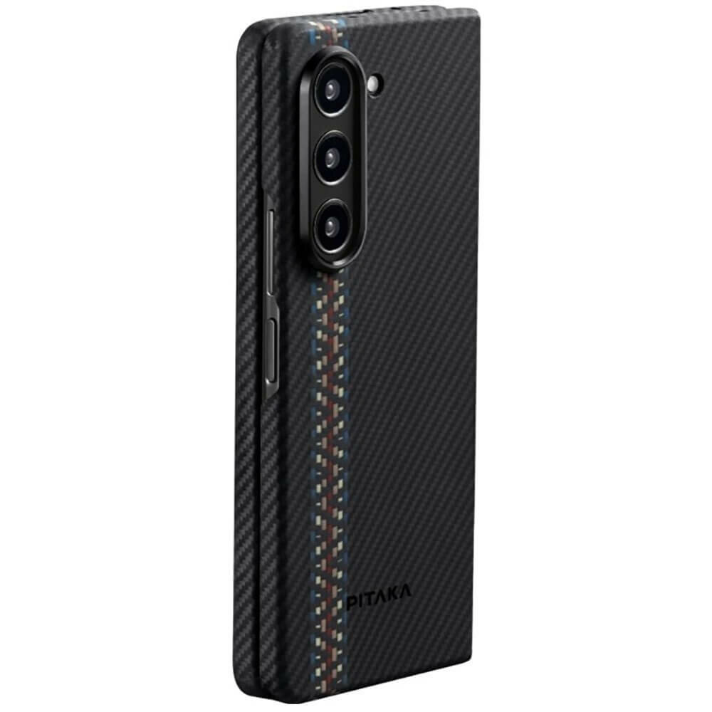 Чехол Pitaka Fusion Weaving Air Case для Samsung Galaxy Z Fold5, Rhapsody, кевлар (арамид)