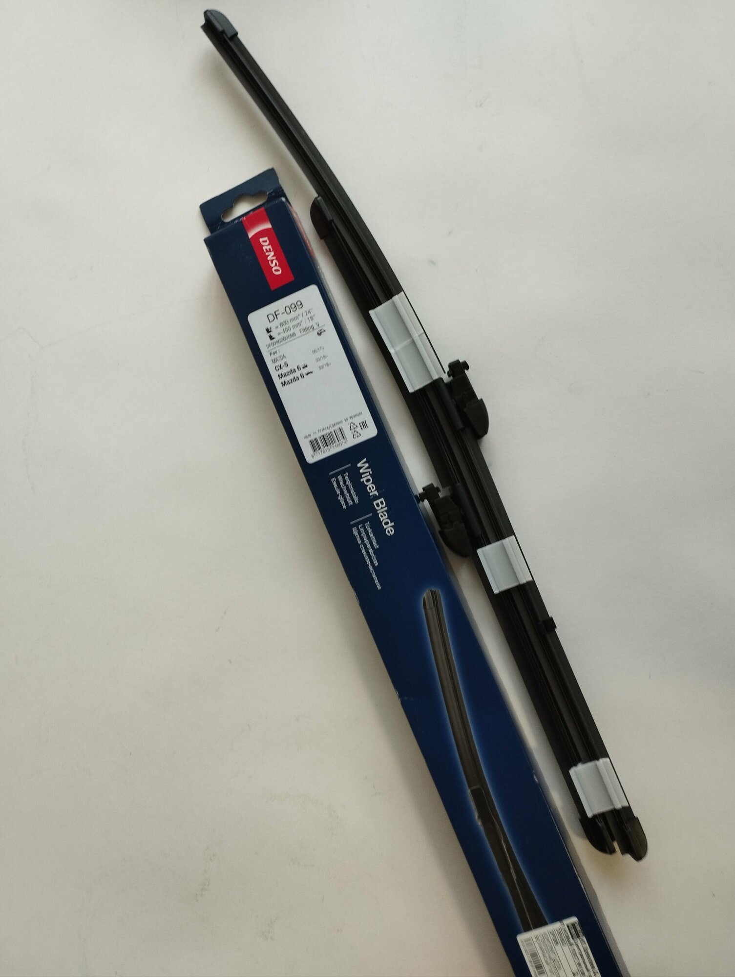 Щетка Стеклоочистителя 600/450 Мм Бескаркасная Комплект 2 Шт Denso Wiper Blade Df-099 Denso арт. DF-099 — фото 19