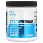 Креатин моногидрат EVLution Nutrition, CREATINE5000, без вкусовых добавок, 300 г - изображение