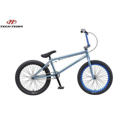 фото Велосипед трюковой bmx tech team twen серый/синий techteam
