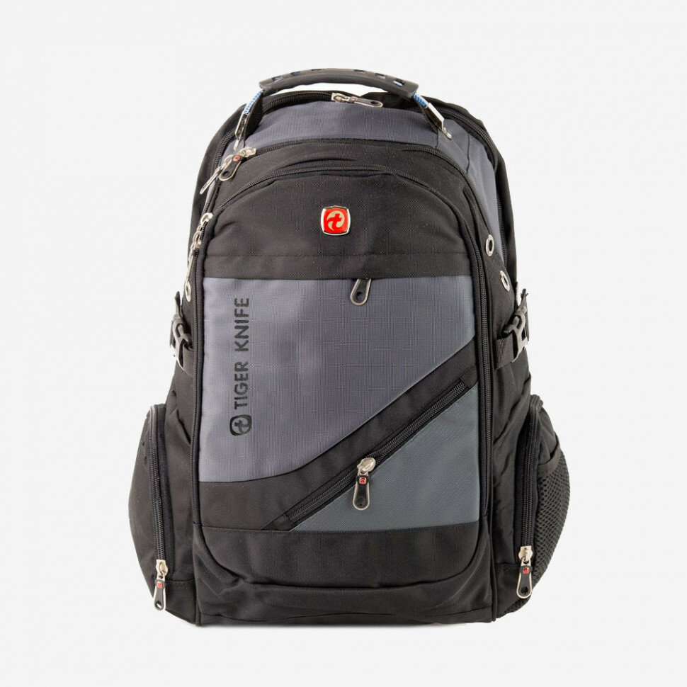 фото Рюкзак швейцарский Tiger Knife 8810 cерый