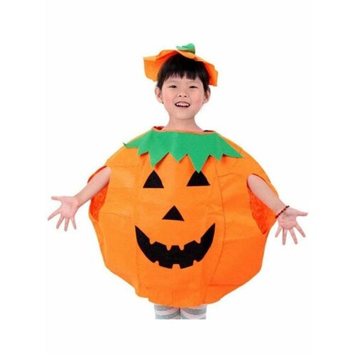 Карнавальный костюм тыквы унисекс для хэллоуин костюм тыквы для малышей костюм тыквы яркого цвета для малышей костюм тыквы для малышей стимуляция цвета дышащая кожа
