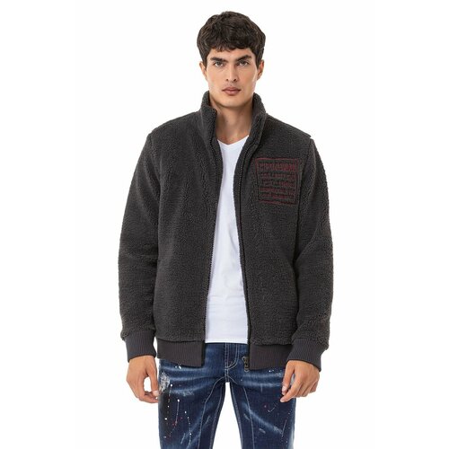 Худи Cipo & Baxx, размер XXL, серый