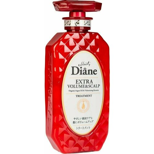 Купить Moist Diane/Бальзам-маска для волос Moist Diane Perfect Beauty Объем кератиновая 450мл 2 шт