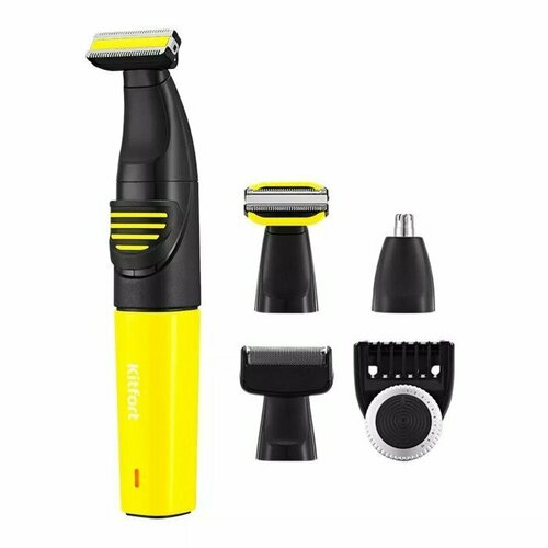 Триммер для волос Kitfort КТ-3139-1 для носаушейбородыусов от АКБ чёрно-жёлтый 345400₽