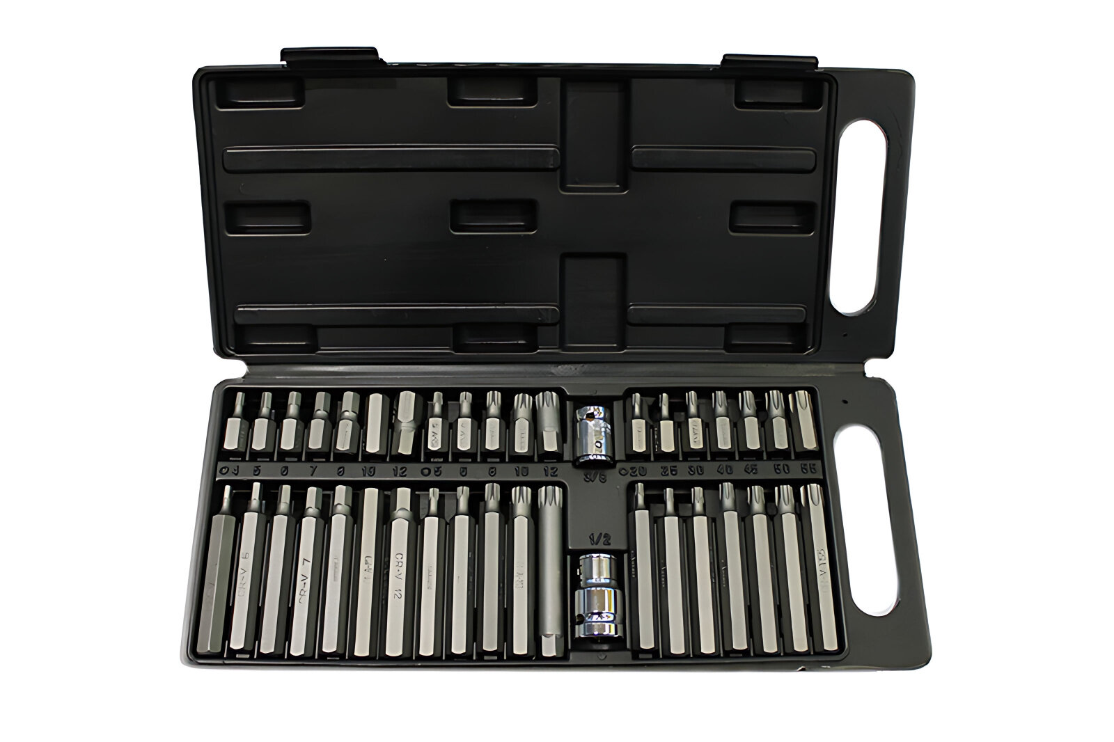 Набор АвтоDело вставок (бит) torx hex spline 40 предметов 40640