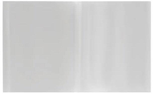 Обложка Silwerhof 382163S для тетради/дневника (набор 10шт) ПП 50мкм гладкая прозр. 210x345мм