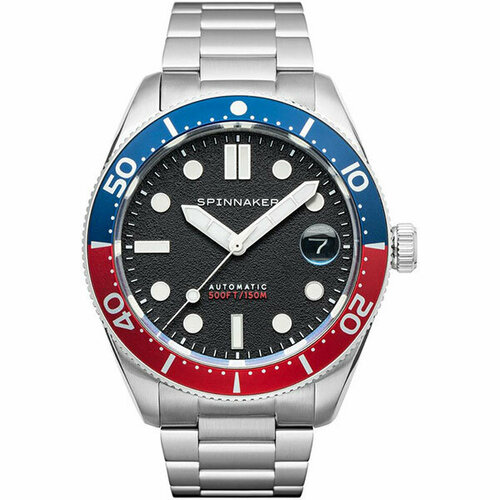 Наручные часы SPINNAKER SP-5100-11, черный, красный