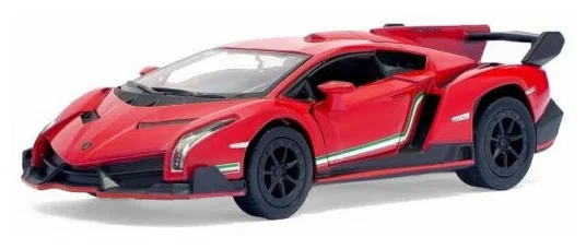 Kinsmart. Модель арт. КТ5367/1 "Lamborghini Veneno" 1:36 (красная) инерц. КТ5367/1