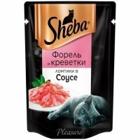 форель креветки пауч 75г SHEBA - фото №17