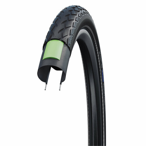 фото Schwalbe покрышка schwalbe 16x1.35 (35-349) marathon perf, greenguard, twinskin b/b+rt hs420 addix