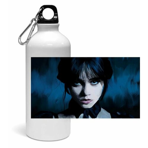 фото Спортивная бутылка уэнсдей, wednesday №2 animashop