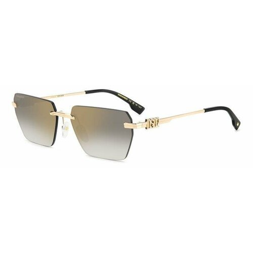 Солнцезащитные очки DSQUARED2 D2 0102/S RHL FQ, золотой