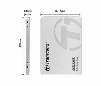 Внутренний SSD диск TRANSCEND 225S 500GB, SATA3, 2.5" (TS500GSSD225S)