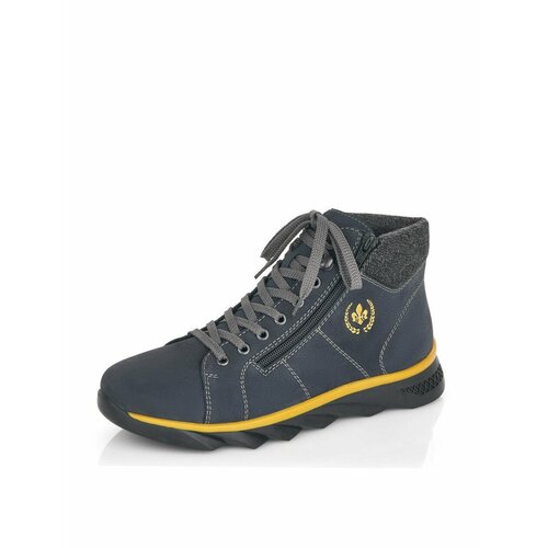 фото Ботинки rieker, размер 41, синий