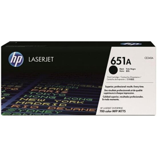 Картридж HP CE340A черный 651A для LaserJet Enterprise 700 color MFP M775