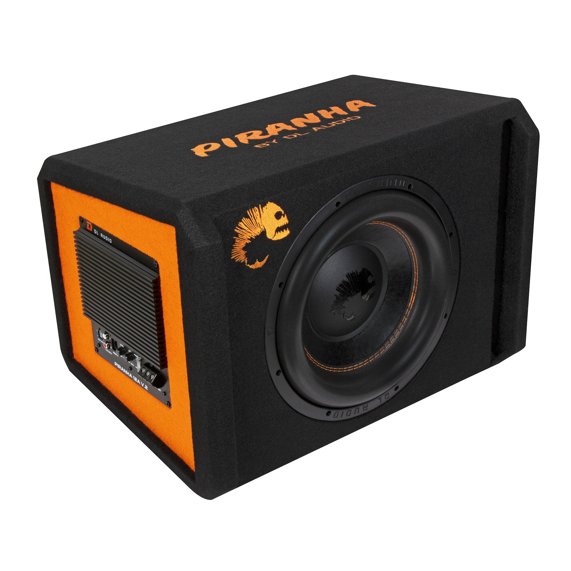 DL Audio Piranha 12A V2 (цвет black) Активный сабвуфер