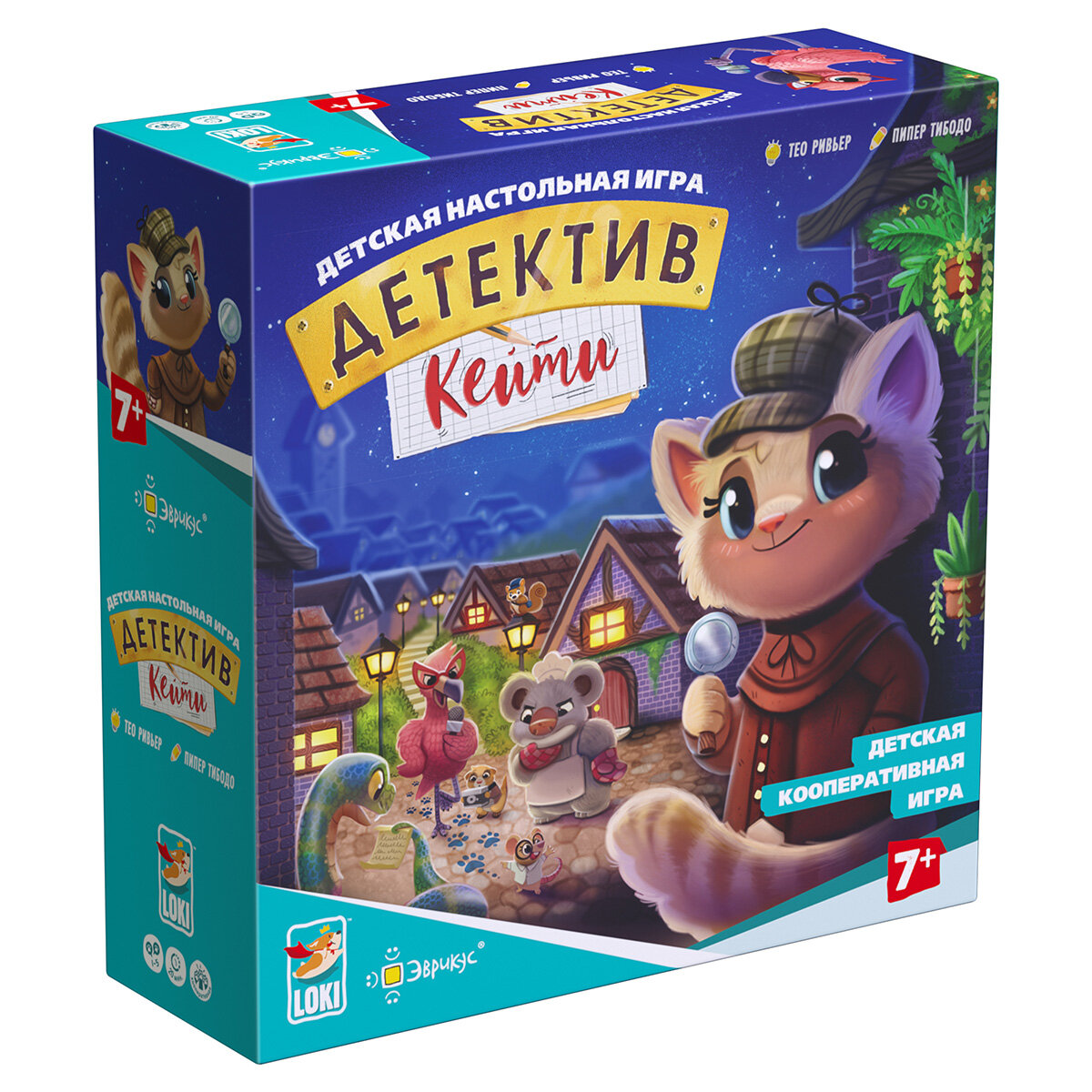 Настольная игра "Эврикус" "Детектив Кейти"