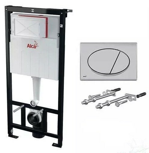 Alcadrain Инсталляция SET AM101/1200+М71 Alcaplast