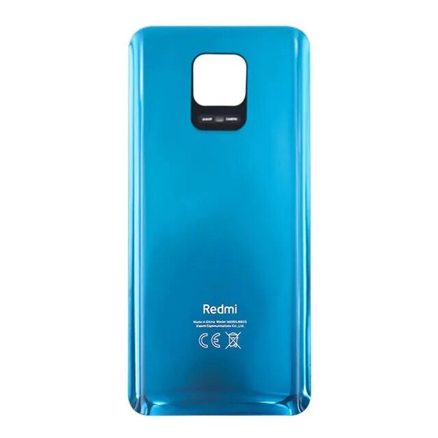 Задняя крышка для Xiaomi Redmi Note 9 Pro / Note 9S синий (Aurora Blue)