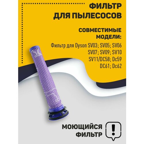 Фильтр для пылесосов Dyson SV03; SV05; SV06; SV07; SV09; SV10; SV11