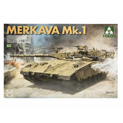 2604 takom вертолет ah mk i apache 1 35 2078 Takom Израильский ОБТ Merkava Mk.1 (1:35)