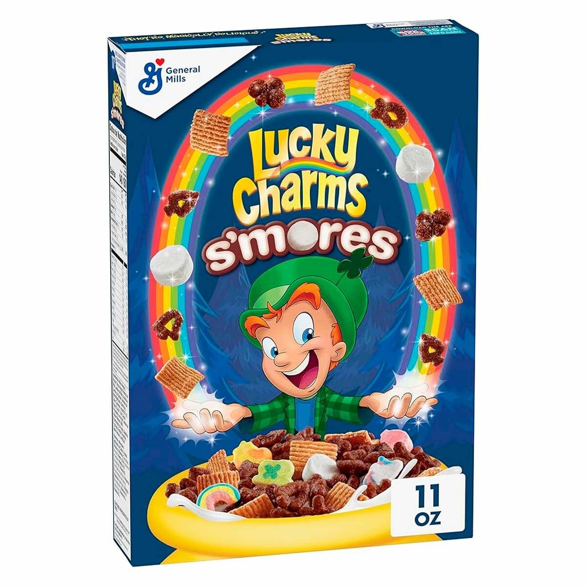 Готовый завтрак Лаки Шармс (Lucky Charms) Smores 311гр - фотография № 1