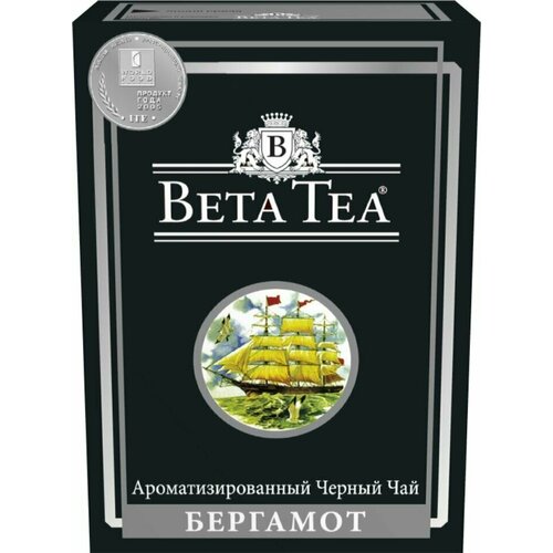 Чай черный Beta Tea Бергамот 100г х 3шт