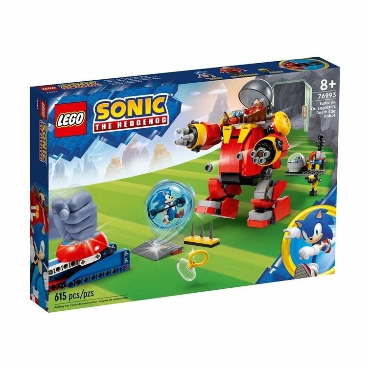 LEGO Sonic the Hedgehog Соник против робота-яйца смерти доктора Эггмана 76993 - фото №16