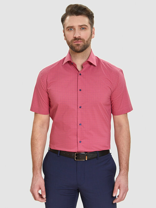 Рубашка KANZLER, размер 45, розовый