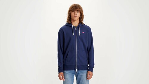 Олимпийка Levis THE ORIGINAL HM ZIP UP, размер S, синий