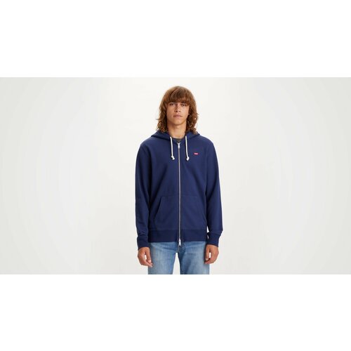 Толстовка Levi's THE ORIGINAL HM ZIP UP, размер XL, синий мужская толстовка thisisneverthat faded zip up hoodie