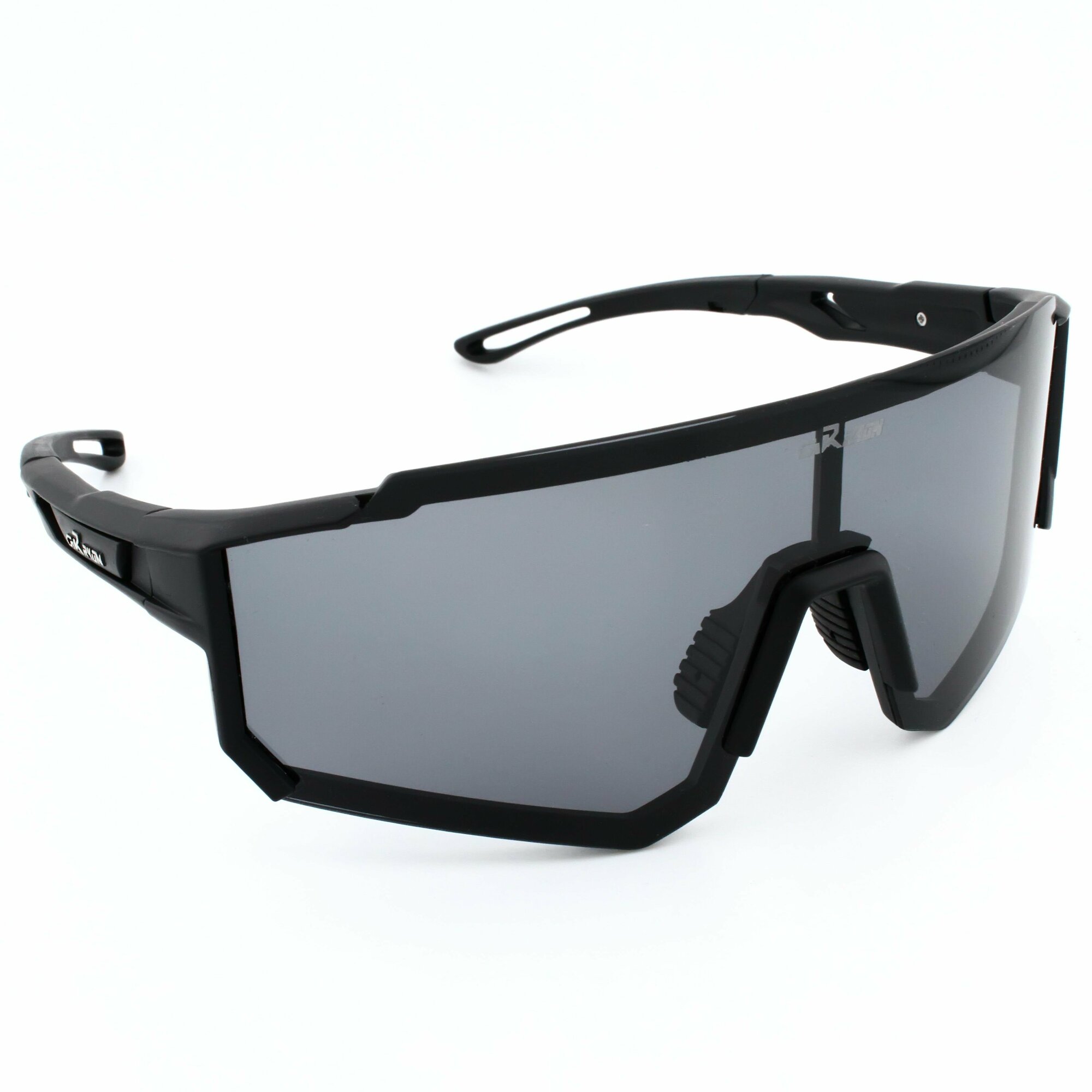 фото Очки велосипедные Energy 019 черная оправа, серые линзы, черные дужки