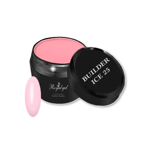 Гель для наращивания и укрепления ногтей цветной Royal-gel BUILDER ICE COLOUR 25 30 мл.