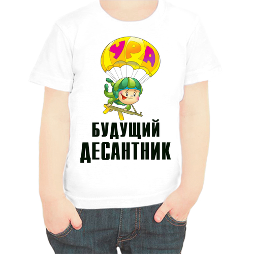 фото Футболка , размер 68, белый нет бренда