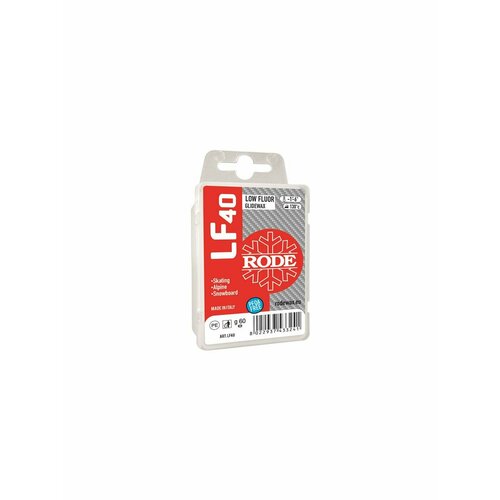 фото Низкофтористый парафин rode 2022-23 lf40 low fluor glider 60g -1c°.-6c°