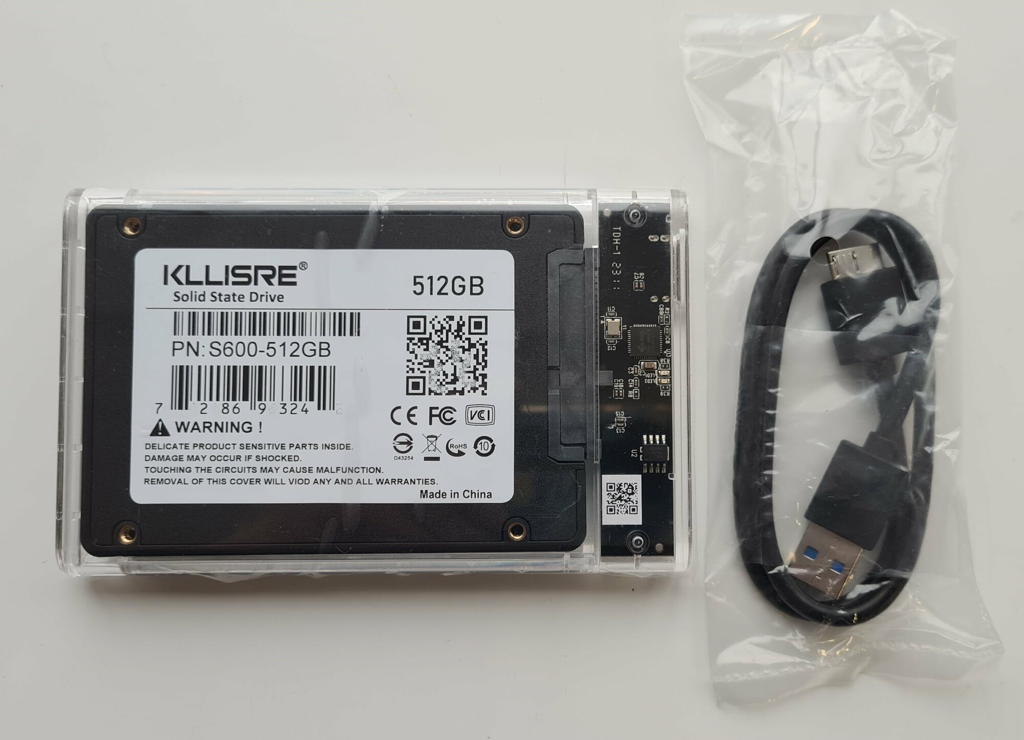 Внешний SSD 512GB USB 30